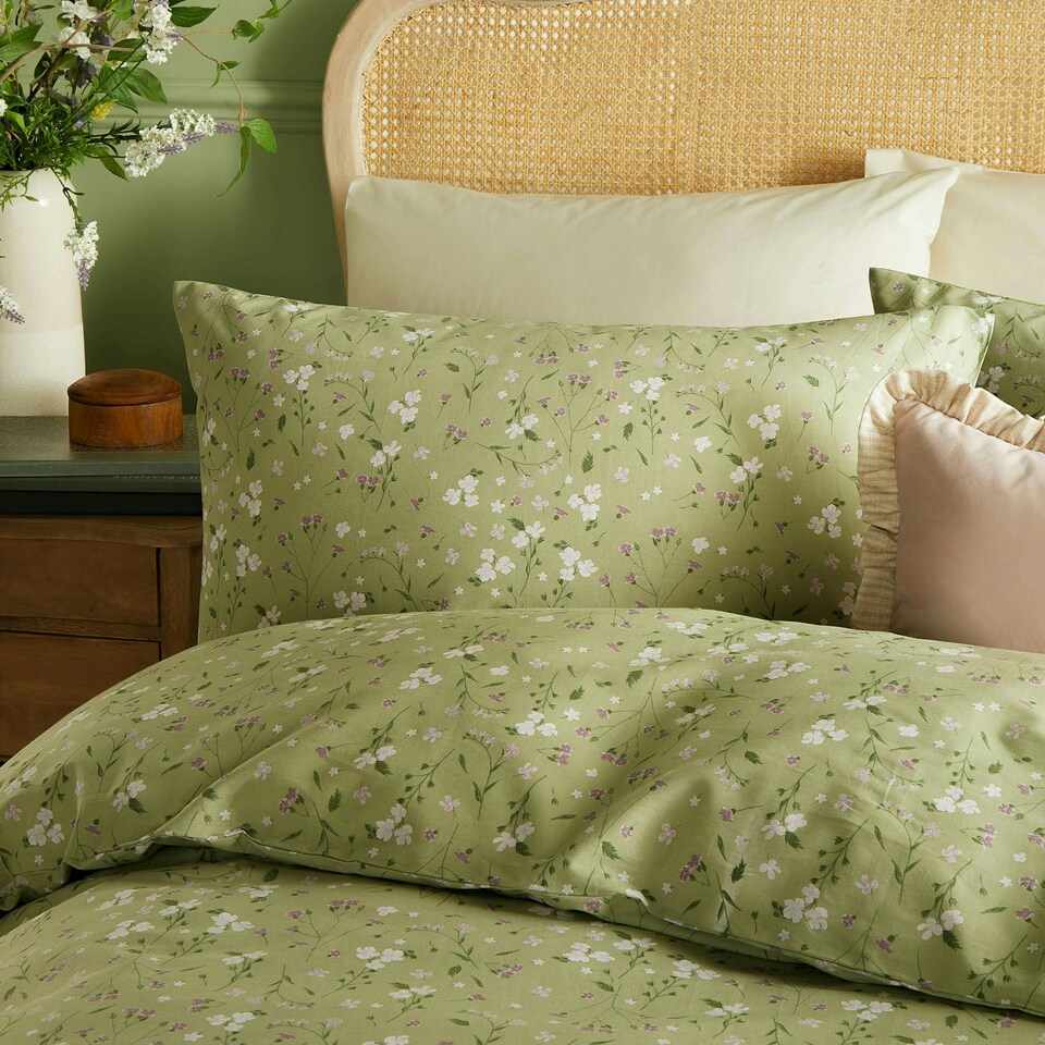 image 1 of Wylder Bronte Floral Super King Duvet Cover Set Multi | Super King