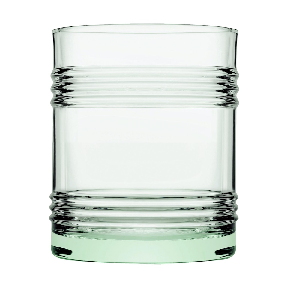 image 1 of Pasabache Aware Tincan Recycled Glass Tumblers - 280ml - Green - Pack of 4