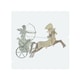 image 1 of Pharaoh On War Chariot Splash Back | White