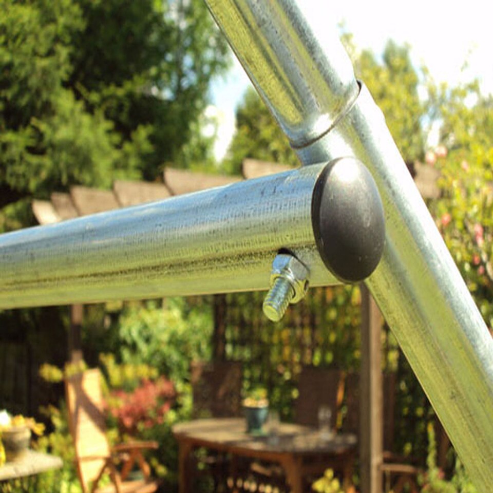 image 1 of 6m x 3m (20' x 10' approx) Pro+ Polytunnel Greenhouse - Green