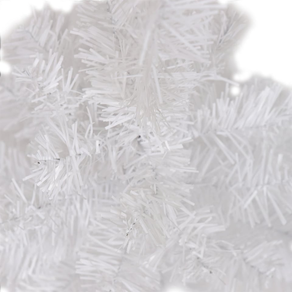 image 1 of Harbour Housewares Artificial Fir Christmas Tree - 60cm - White