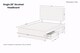 image 5 of Sloomy Alabama Pink Plush Divan Bed Base 2 Drawers Same Side With 26 Inch Strutted Headboard | Pink | Pink | Single | 1