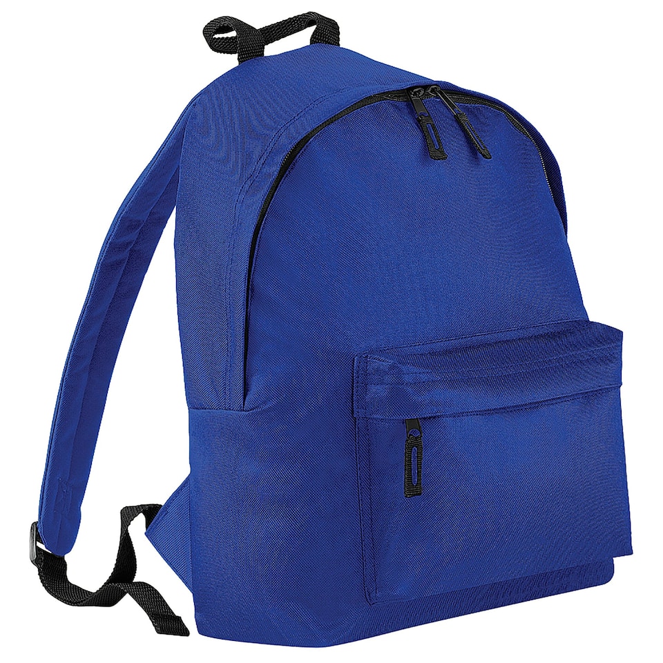 image 1 of Bagbase Fashion Backpack / Rucksack (18 Litres) - Bright Royal - One Size