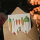 image 3 of Ernst Benary Art Card Carrot Varieties Vintage Illustration