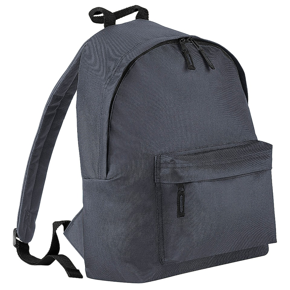 image 1 of Bagbase Fashion Backpack / Rucksack (18 Litres) - Graphite - One Size