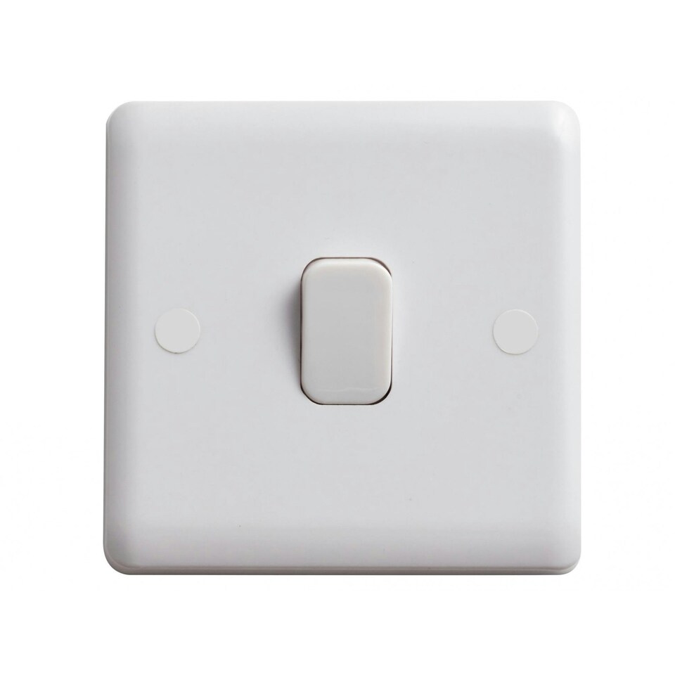 Deta Vimark Light Switch 2-way - Multi Colour - 1-Gang