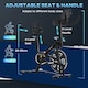 image 6 of HOMCOM Exercise Training Bike Indoor Cycling Bicycle Trainer LCD Monitor
