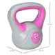 image 10 of SPORTNOW 2kg Kettlebell with Handle for Home Gym, Pink Grey Blue | 10