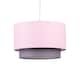 image 1 of Pink & Grey 2 Tier Light Shade | Pink | Medium | 1