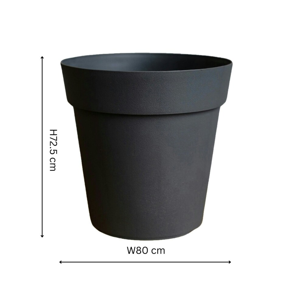 image 1 of Cleo Planter With Wheels Orange