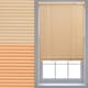 image 1 of FURNISHED Wood Effect PVC Trimmable 25mm Slat Venetian Window Blinds | Brown | Teak | (W) 165cm x (L) 210cm