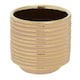 image 3 of Haldis Small Ceramic Planter Gold