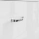 image 7 of FWStyle Chilton 3 Drawer Chest Of Drawers - White Gloss Front