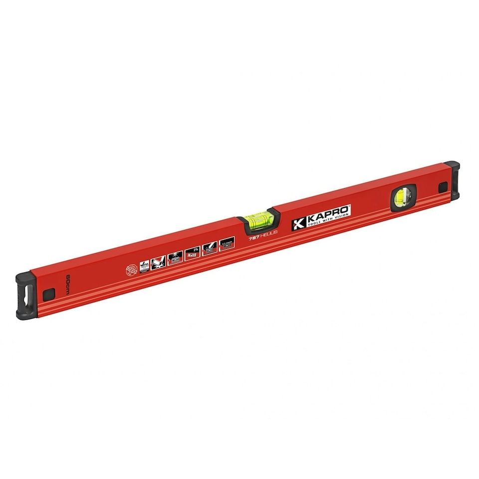image 1 of Kapro 787 Helius Magnetic Level - Multi Colour - 60cm