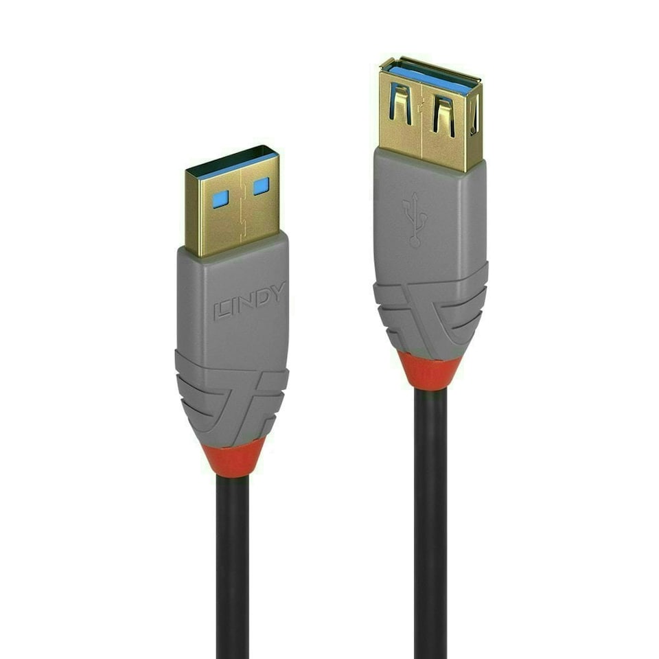 image 1 of 3m USB 3.2 Type A Extension Cable, 5Gbps, Anthra Line