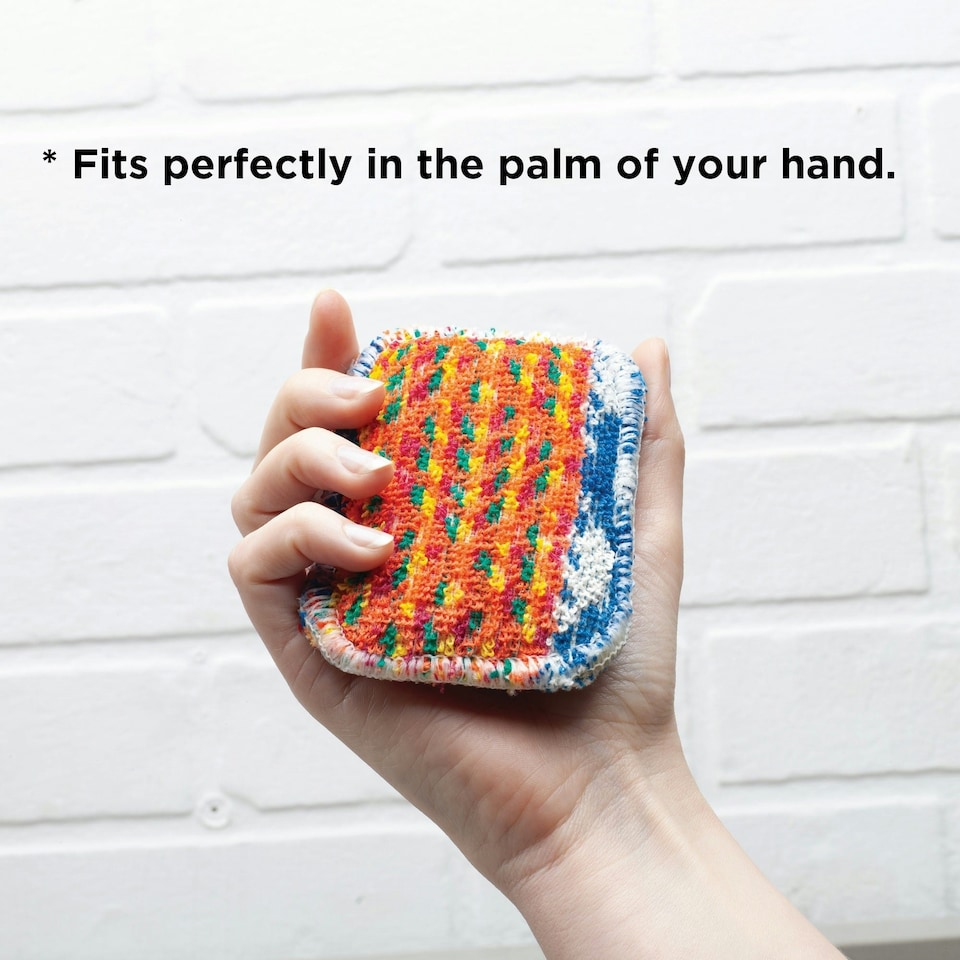 image 1 of Kilo Mini Super Scrubby, Eco Scouring Cloth Multi | Set of 4 | One size