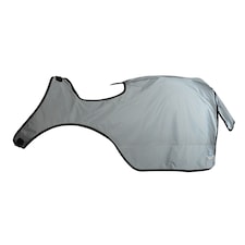 Weatherbeeta Reflective Wrap Around Horse Exercise Sheet | Silver | Silver/Black | S | 1
