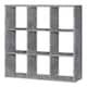 image 2 of Mauro 3x3 Storage Unit in Concrete Grey