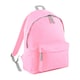 image 1 of Bagbase Junior Fashion Backpack / Rucksack (14 Litres) - Classic Pink/Light Grey - One Size