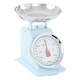 image 2 of Interiors By Premier Retro 3kg Pastel Blue Retro Kitchen Scale, Premium Kitchen Scale, Iron Steel Constructed Baking Scale