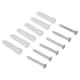 image 7 of 3 Piece Floating Wall Shelf Set | Black | Black & Set of 3 | 3