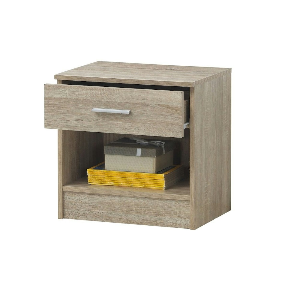 image 1 of Nightstand with 1 Drawer