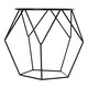 image 8 of HOMCOM Coffee Table Side Table Nordic Minimalist Style Steel Living Room Black