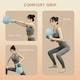 image 4 of SPORTNOW Kettlebell with Soft Body and Non-Slip Handle