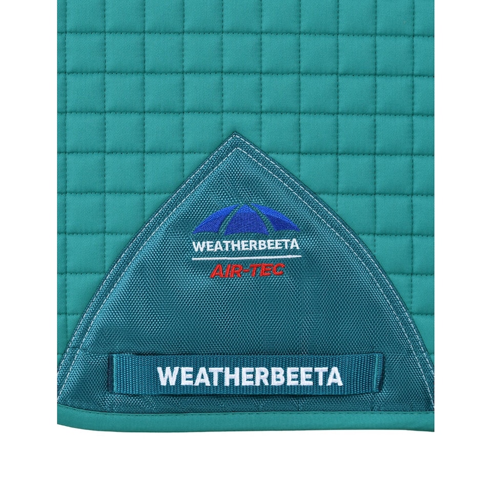 image 1 of Weatherbeeta Air-Tec Horse Dressage Saddlepad | Blue | Dark Turquoise | 21.5in x 20in | 1