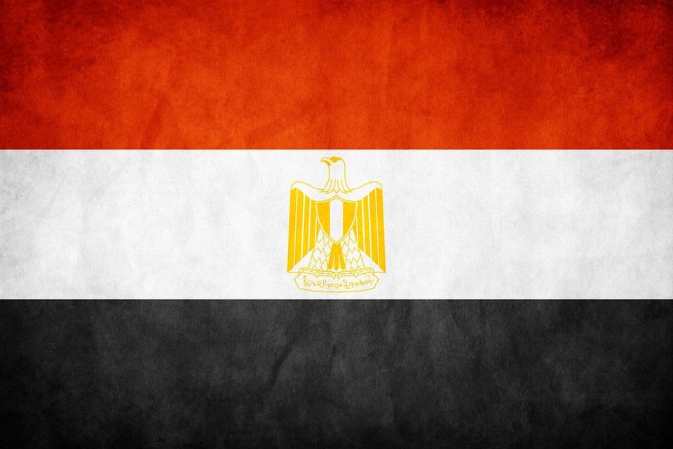 image 1 of Egypt Flag 5x3ft With Eyelets | Multi