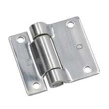 Stainless Steel Hinge Heavy Duty 65x73mm Industrial Quality Door Hatch Locker Silver