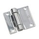 image 1 of Stainless Steel Hinge Heavy Duty 65x73mm Industrial Quality Door Hatch Locker Silver