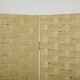 image 8 of HOMCOM 4 Panel Folding Room Dividers for Wall, Privacy Screen Panels, Brown Brown | 4 panels