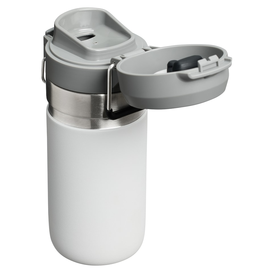 image 1 of Quick-Flip Water Bottle 0.47L | White | White | Not provided