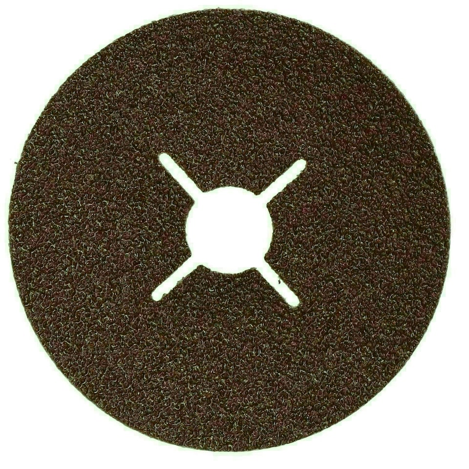 image 1 of 50pc 115mm (4.5") Fibre Discs 36 Grit Abrasive Sanding Disc Wood Metal Masonry