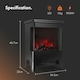 image 5 of VonHaus Electric Stove Heater 1900W Black