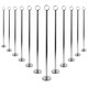 image 1 of Argon Tableware Wedding Table Number Holders - 46cm - Silver - Pack of 12 | Silver | Silver