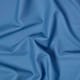 image 3 of Homescapes Pure Cotton Plain Airforce Blue Fabric 150cm Wide | Blue | 150cm(60") wide, sold per metre length
