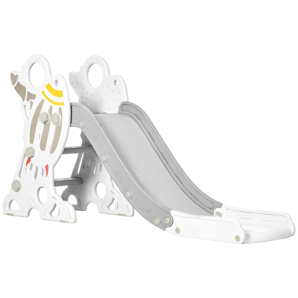 image 1 of AIYAPLAY Baby Slide Freestanding Slide for Kids 1.5-3 Years Space Theme, Grey
