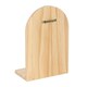 image 2 of Something Different Natural Luna Moth Wooden Incense Holder Shelf - Beige - One Size