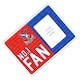 image 2 of Crystal Palace FC No1 Fan Photo Frame Sign - Red/Blue - One Size