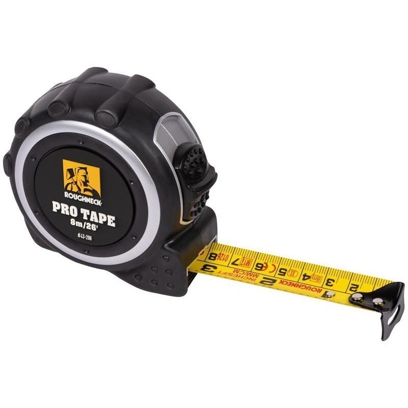 Roughneck E-z Read Tape Measure - Multi Colour - 8m/26ft (Width 25mm)