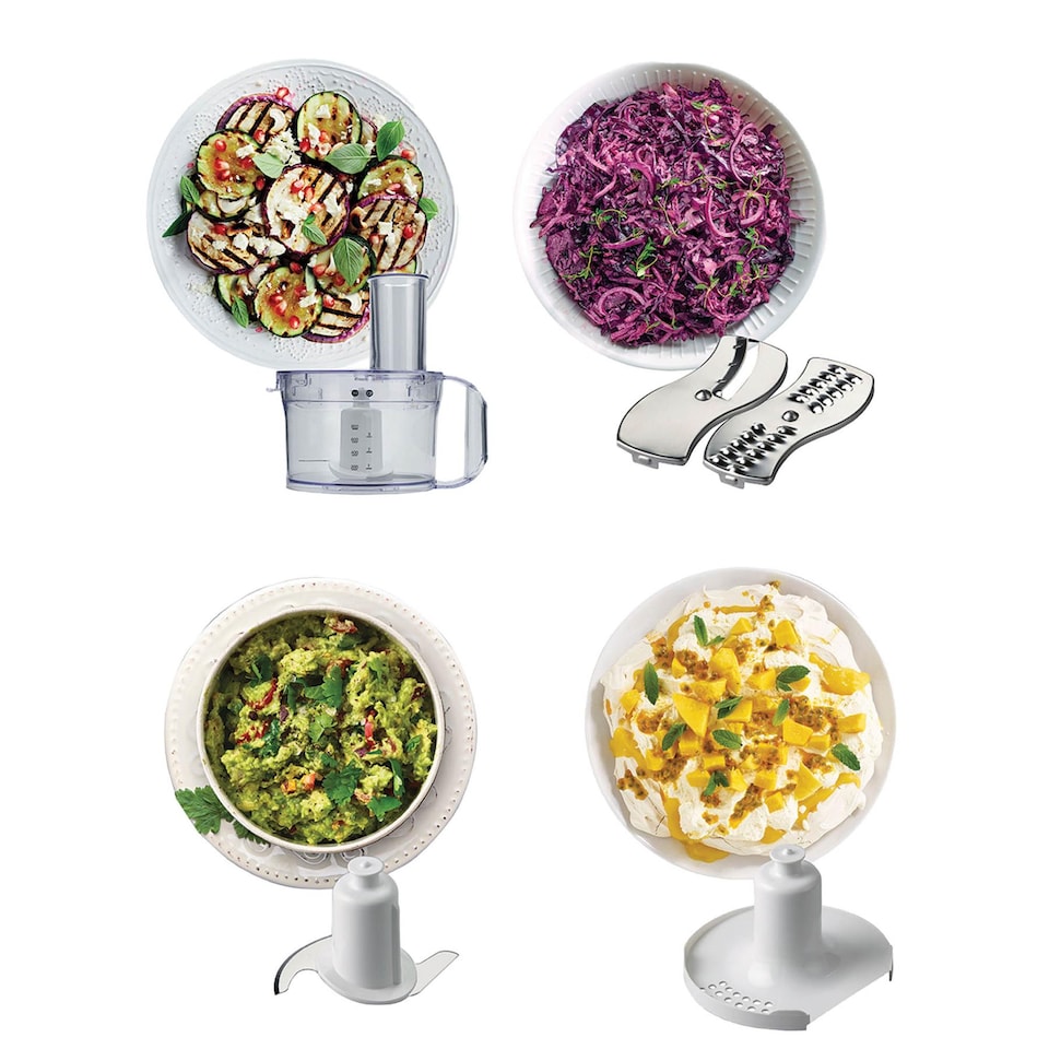 image 1 of Kenwood 600W 1.4L Compact Food Processor White & Grey