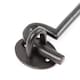 image 2 of Hammer & Tongs Rustic Cabin Hook and Eye - W225mm - Black