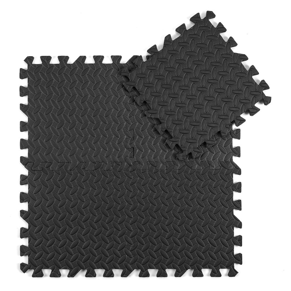 image 1 of Dekton Water Resistant EVA Floor Mats Interlocking Yoga Gym Soft 60cm x 60cm