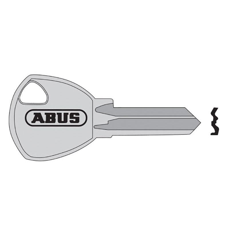 Abus Mechanical 65 Series Key Blank - Multi Colour - 65/40+45 70/45 New Key Blank