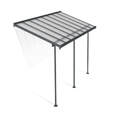 Patio Cover Sierra 2.3X4.6 Clear - Polycarbonate - L447.5 x W224 x H300 - Grey Grey