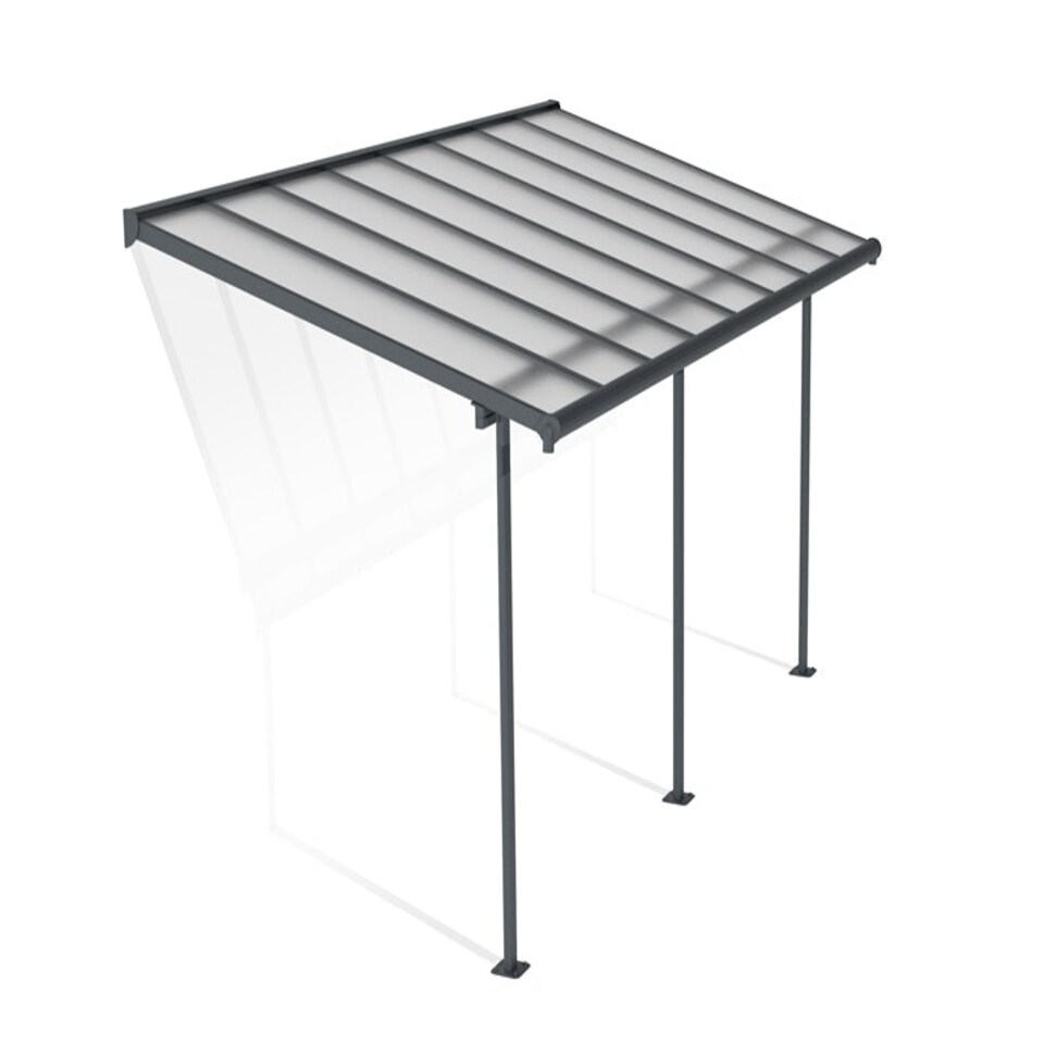 image 1 of Patio Cover Sierra 2.3X4.6 Clear - Polycarbonate - L447.5 x W224 x H300 - Grey Grey