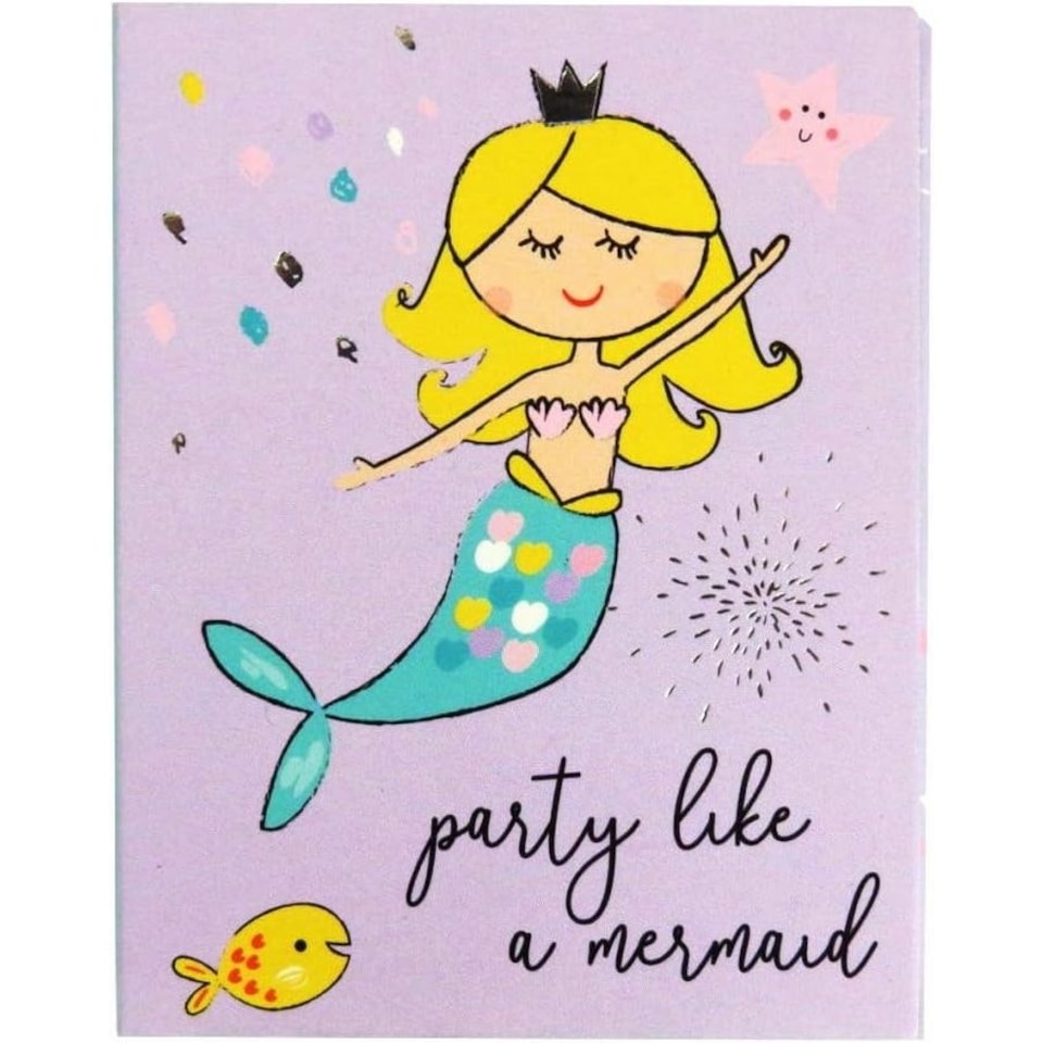 image 1 of Mermaid Sticky Notes Set - Multicoloured - One Size