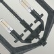 image 4 of Quoizel Vanguard Wire Frame Pendant Ceiling Light Old Black